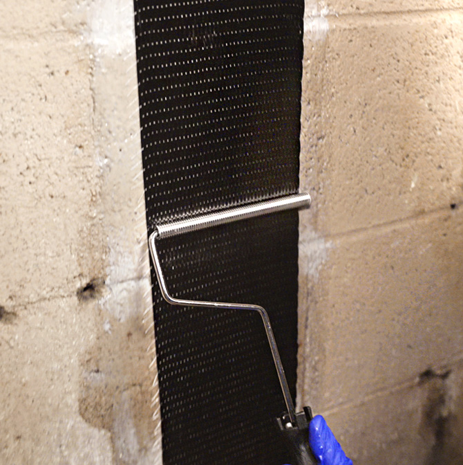 450 Carbon Fiber Wall Strap Installation