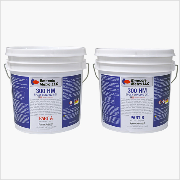 Emecole Metro 300 HM Thixo Spalling Concrete Repair Epoxy