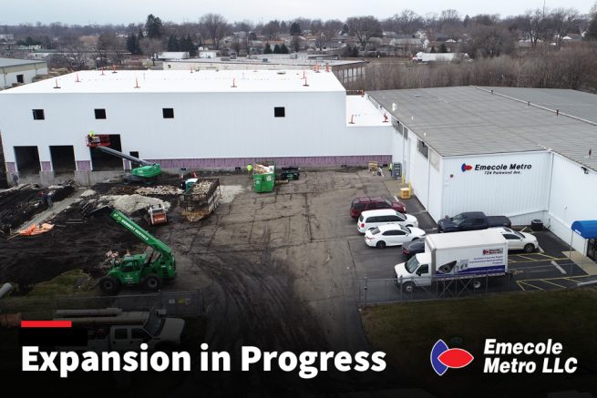 Emecole Metro Facility Expansion in Progress
