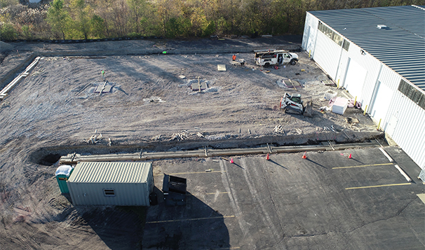 Emecole Metro Facility Expansion, Site Preparation Before Construction