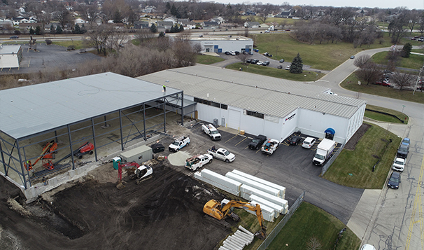 Emecole Metro Facility Expansion in Progress, Early Construction Phase