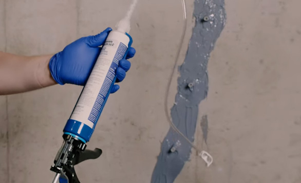 Video Guide to Repair Foundation Wall Crack - Polyurethane Foam & Surface Seal (Universal Cartridge)