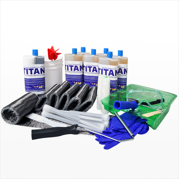 Titan Structural Reinforcement - 6 Pack Carbon Fiber Straps
